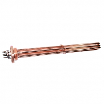 Heating element for boiler with flange 6/4
