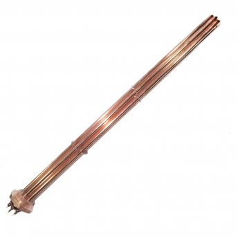 Heating element with flange 5/4