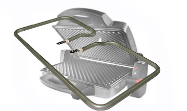 Heating elements for grills and toasters